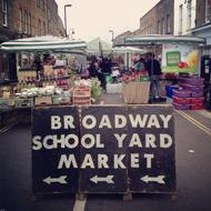 Broadway Market. London, United Kingdom