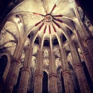 Cathedral De Santa Maria Del Mar. Barcelona, Spain