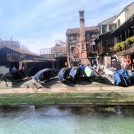 San Trovaso Gondola Boatyard. Venice, Italy